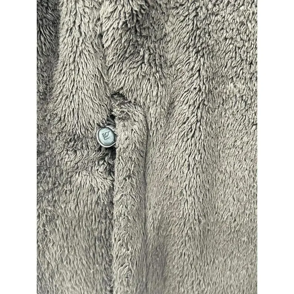 The North Face Women's Fleece Jacket Brown Full Zip‎ Soft Warm Medium